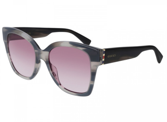 Gucci GG0459S 004 Grey/Violet