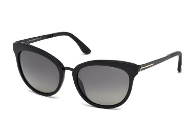 Tom Ford FT0461 02D Matte Black/Smoke Polarized