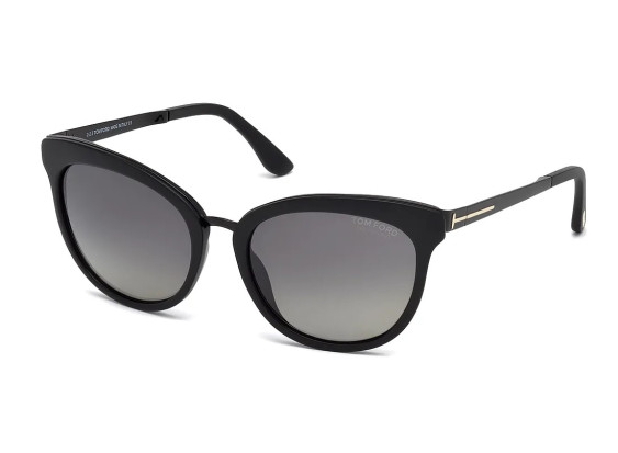 Tom Ford FT0461 02D Matte Black/Smoke Polarized
