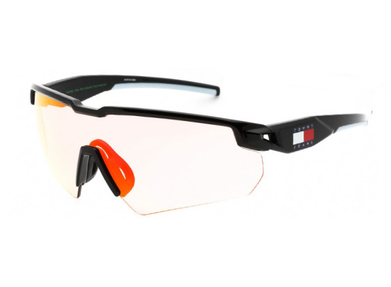 Tommy Hilfiger TJ 0098/S 0OY4 TE Black Azure/Azure Orange