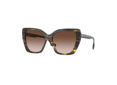 Burberry BE4366 398113 Striped Brown/Brown