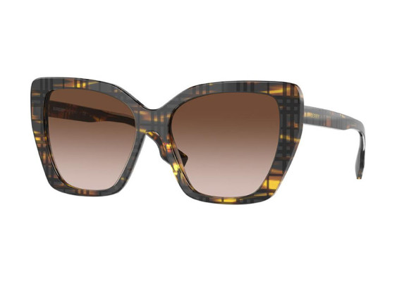 Burberry BE4366 398113 Striped Brown/Brown