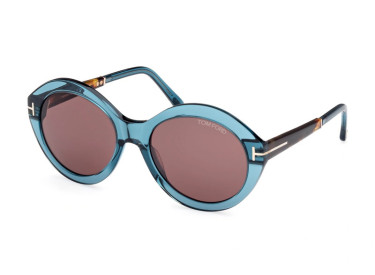 Tom Ford FT1088 90E Shiny Blue/Brown Gradient