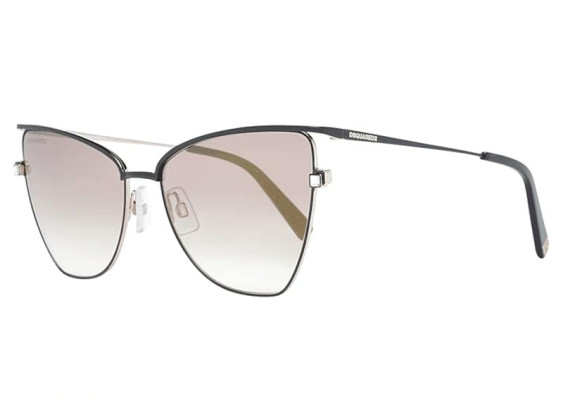 Dsquared2 DQ0301 02G Matte Black/Brown Mirror