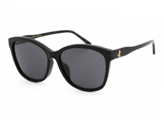 Jimmy Choo LIDIE/F/SK 01EI IR Black Grey/Grey