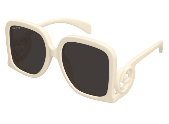 Gucci GG1326S 009 Ivory/Grey Mirror