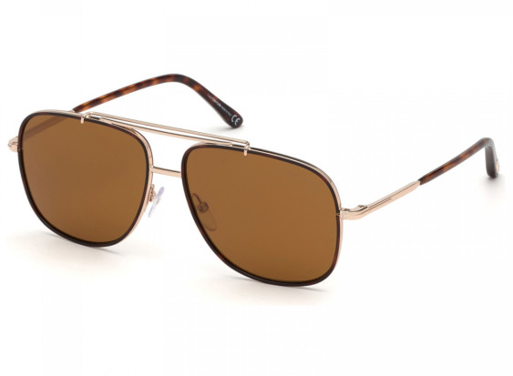 Tom Ford FT0693 28E Shiny Rose Gold/Brown