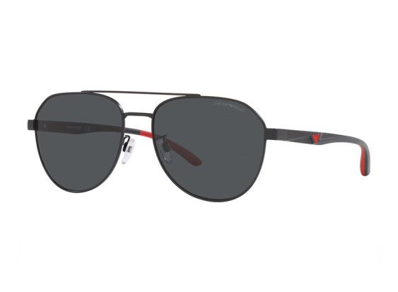 Emporio Armani EA2129D 300187 Matte Black/Grey