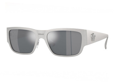 Versace VE2262 12666G Silver/Light Grey Mirror Black