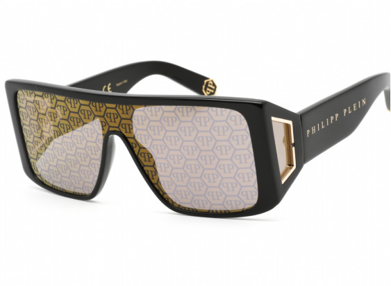 Philipp Plein SPP014W 700G Shiny Black/Gold Mirror