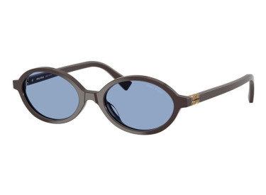 Miu Miu MU04ZS 22C60O Moka/Light Blue