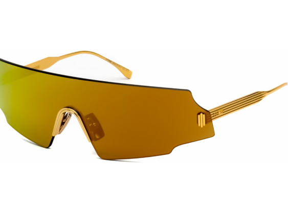 Fendi FF0440S 0C3ESQ Orange Gold / Multilayer Gold