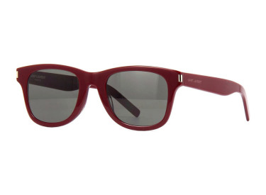 Saint Laurent SL 51 B SLIM 004 Burgundy/Grey