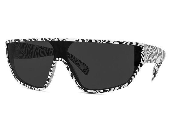 Celine CL40195I 04A Shiny Zebra/Smoke