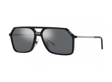Dolce & Gabbana DG6196 501/6G Black/Light Grey Mirror Black