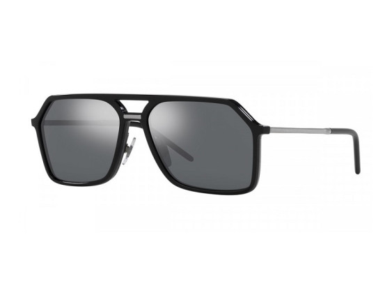 Dolce & Gabbana DG6196 501/6G Black/Light Grey Mirror Black