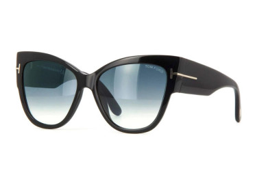 Tom Ford FT0371 01B Shiny Black/Gradient Grey