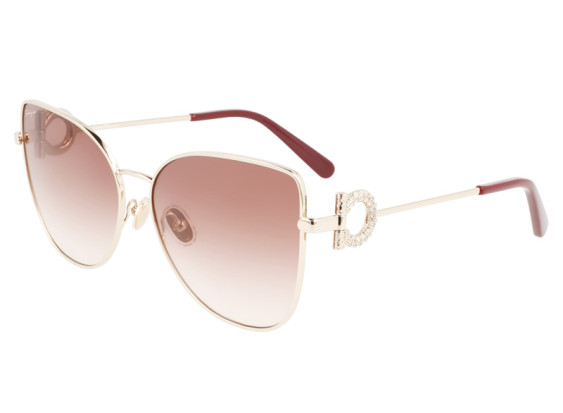 Salvatore Ferragamo SF296SR 703 Gold/Brown Gradient
