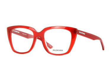 Balenciaga BB0062O 004 Shiny Red 53mm