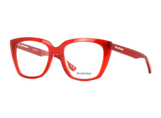 Balenciaga BB0062O 004 Shiny Red 53mm