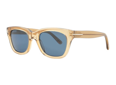 Tom Ford FT0237 45V Shiny Light Brown/Blue
