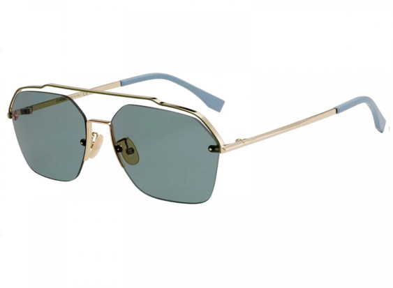 Fendi FFM0032/S J5G Gold/Green