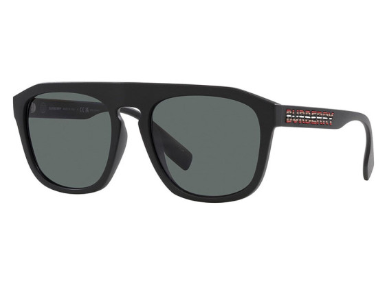 Burberry BE4396U 346481 Matte Black/Dark Grey Polarized