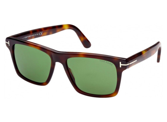 Tom Ford FT0906 53N Blonde Havana/Green 56mm