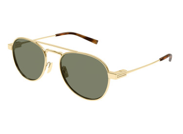 Saint Laurent SL708 003 Shiny Gold/Green