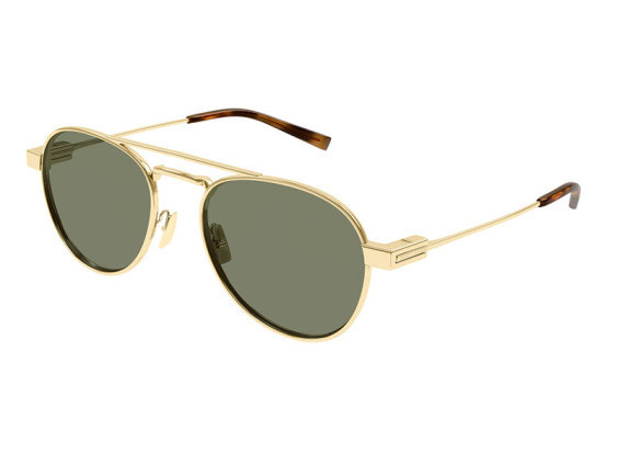 Saint Laurent SL708 003 Shiny Gold/Green