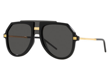 Dolce & Gabbana DG6195 501/87 Black/Gold/Dark Gray