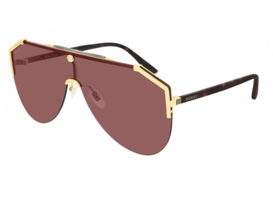 Gucci GG0584S 003 Gold Havana/Red