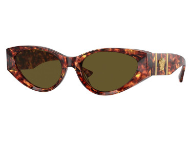 Versace VE4454 543773 Shiny Havana/Dark Brown
