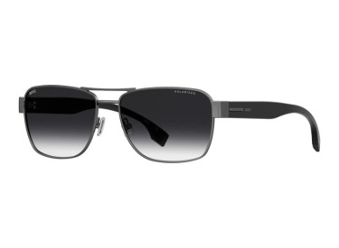 Hugo Boss BOSS 1441/O/S 0ANS WJ Black/Dark Ruthenium/Grey Gradient Polarized