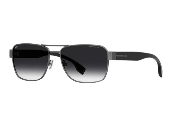 Hugo Boss BOSS 1441/O/S 0ANS WJ Black/Dark Ruthenium/Grey Gradient Polarized