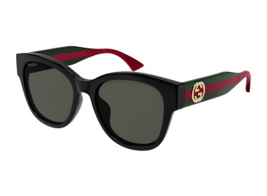 Gucci GG1866SK 001 Shiny Black/Grey