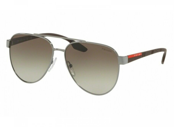 Prada Sport PR54TS 5AV1X1 Gunmetal / Green Gradient