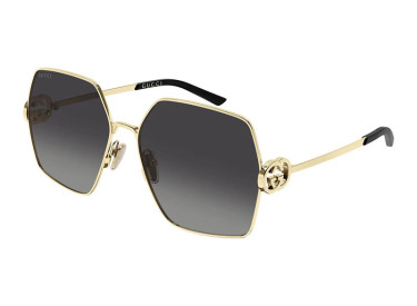 Gucci GG2163S 001 Gold/Grey Gradient