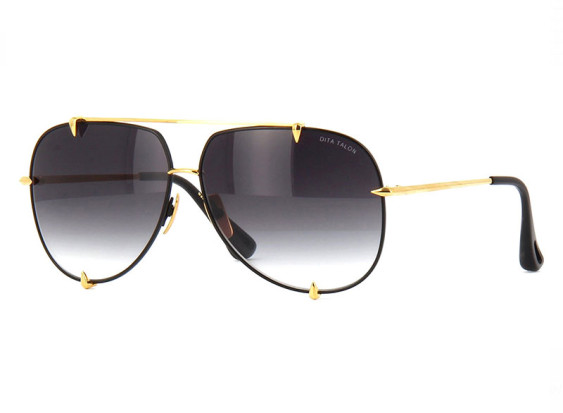 Dita TALON-23007-A-62 Black Gold/ Dark Grey to Clear AR