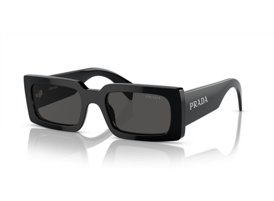 Prada PRA07S 1AB5S0 Black/Dark Grey