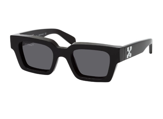 Off-White OERI008 VIRGIL 1007 Shiny Black/Dark Grey