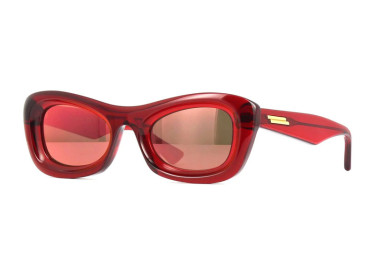 Bottega Veneta BV1088S 007 Shiny Burgundy/Red