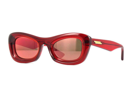 Bottega Veneta BV1088S 007 Shiny Burgundy/Red
