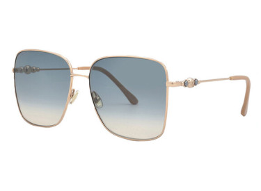 Jimmy Choo HESTER/S 0BKU I4 Gold Nude / Blue Grad Pink
