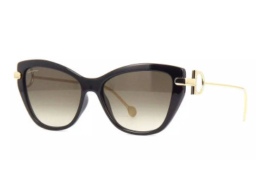 Salvatore Ferragamo SF928S 001 Black/Gold/Brown Gradient