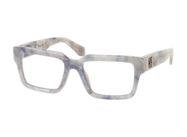 Off-White OERJ015 STYLE 15 0800 Marble/Clear Blue Light Block 54mm