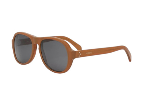 Celine CL40298I 45A CELINE 3 DOTS Brown/Grey