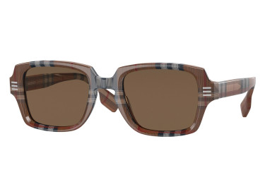 Burberry BE4349 396673 Brown Check/Dark Brown