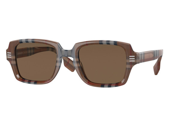 Burberry BE4349 396673 Brown Check/Dark Brown