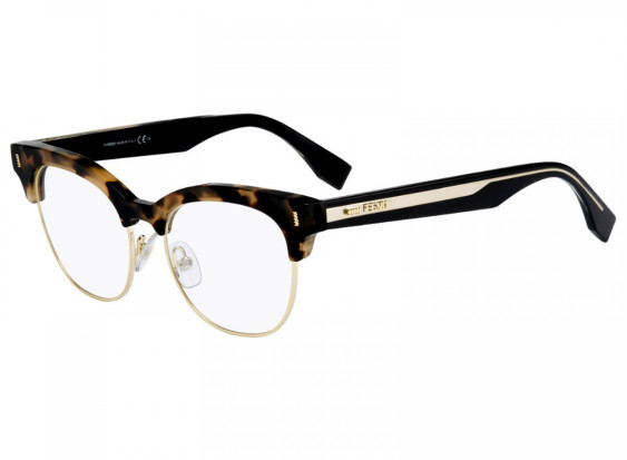 Fendi FF0163 UEI00 Havana Black